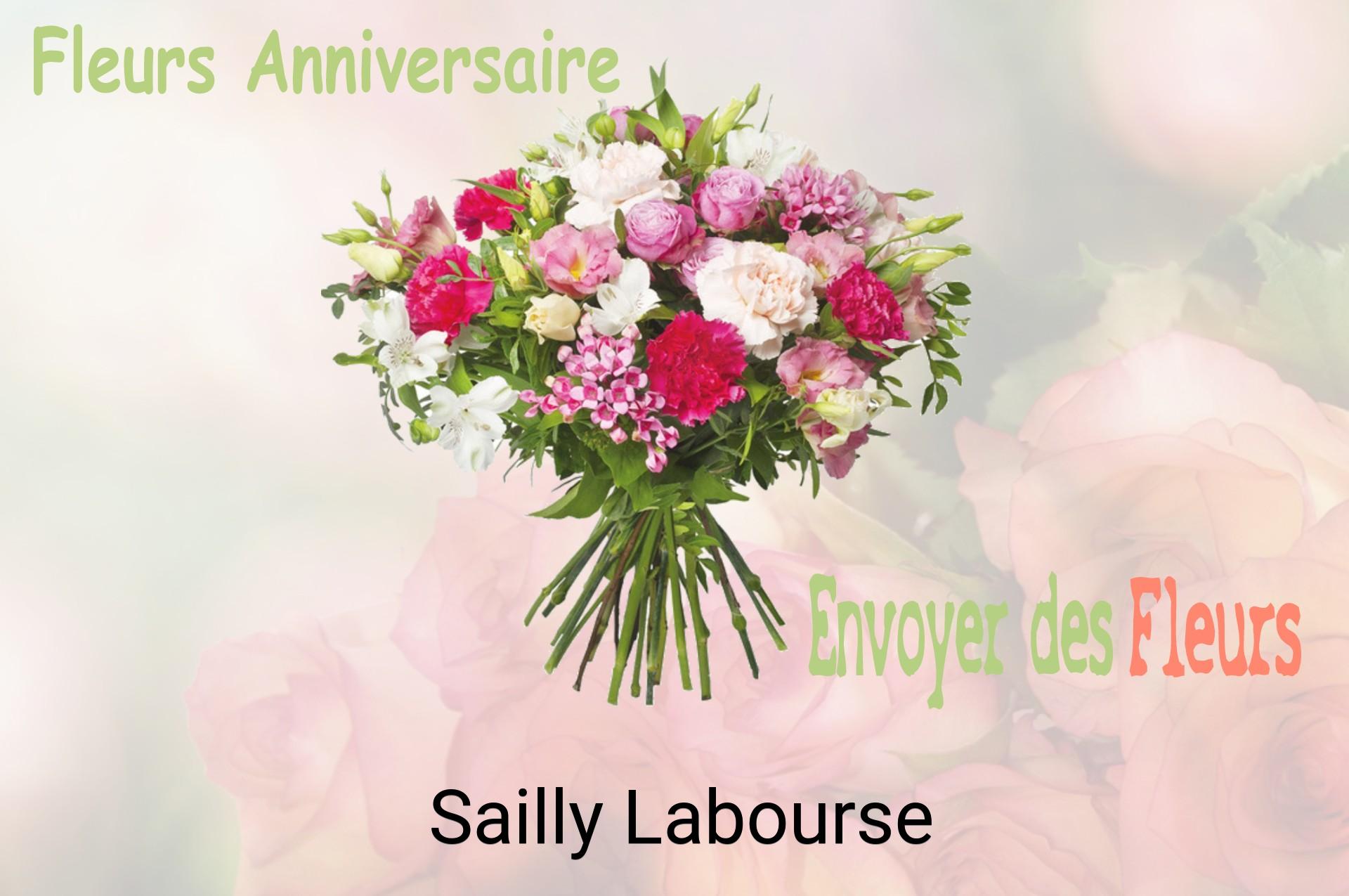 Bouquet de fleurs d’anniversaire livré à Sailly-Labourse